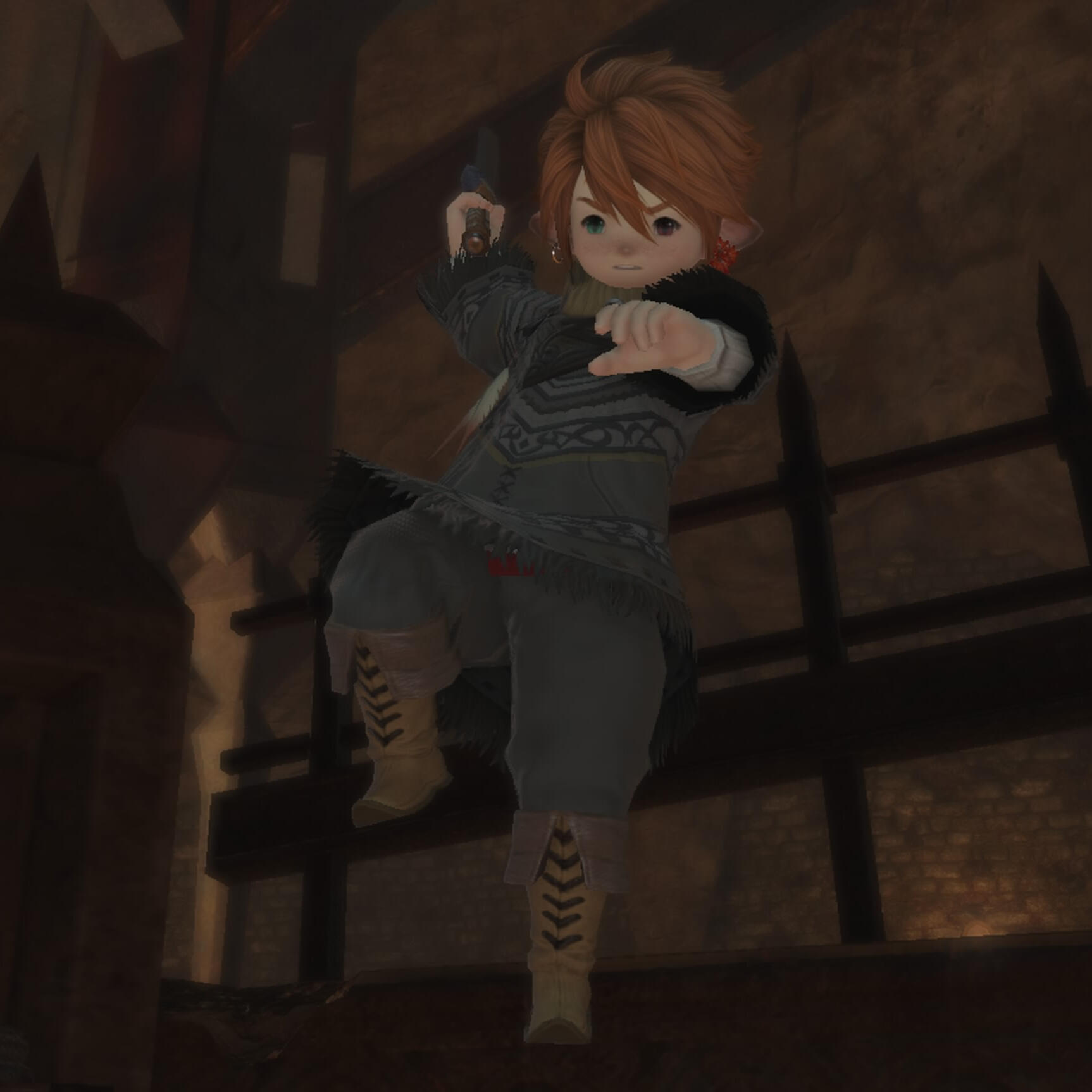 "This blade is the only chance I have of surviving this nightmare. These Hunters won't know what hit em'."